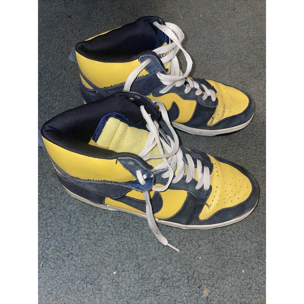 Nike DUNK HIGH PRO SB 'MICHIGAN' 305050 741 2005 sz 8